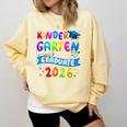 Kindergarten Graduate Kindergarten Class Of 2026 Graduation Comfort Colors Sweatshirt Butter