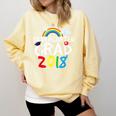 Kindergarten Graduation 2018 Last Day Of School Comfort Colors Sweatshirt Butter