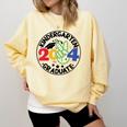 Kindergarten Graduation 2024 Graduate Last Day Of School Comfort Colors Sweatshirt Butter