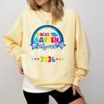 Kindergarten Graduation 2026 Pre-k Graduate Kids Boys Girls Comfort Colors Sweatshirt Butter