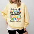 Kindergarten Graduation Graduate 1st Grade Here I Come Kids Comfort Colors Sweatshirt Butter