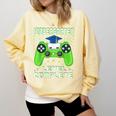 Kindergarten Graduation Level Complete Gamer Class 2024 Kids Comfort Colors Sweatshirt Butter