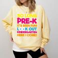Last Day Pre-K Kindergarten Here I Come Graduation T-Shirt Comfort Colors Sweatshirt Butter