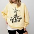 Law School Graduation My Lucky Bar Exam Shirt Lawyer Comfort Colors Sweatshirt Butter