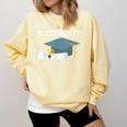 Masters Degree Graduation 2021 Social Work MPH MSW Grad Comfort Colors Sweatshirt Butter