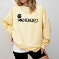 Masters Degree Graduation For Him Her Diploma T-Shirt Comfort Colors Sweatshirt Butter