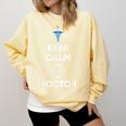 Medical Student Almost Doctor Med School Graduation Comfort Colors Sweatshirt Butter