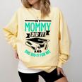 My Mommy Did It And She Did It For Me Graduation Graduate Comfort Colors Sweatshirt Butter