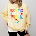 Moving Up To Pre-K Teacher Student Kid Graduation T-Shirt Comfort Colors Sweatshirt Butter