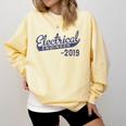 New Electrical Engineer Est 2019 Graduation Comfort Colors Sweatshirt Butter