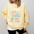 Next Stop 2nd Grade 1st First Grade Graduation Last Day Comfort Colors Sweatshirt Butter