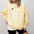 Nice Naughty Introvert List Christmas Introvert Comfort Colors Sweatshirt Butter Nice Naughty Introvert List Christmas Introvert Comfort Colors Sweatshirt Butter
