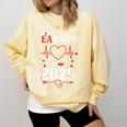 Nurse Earned It 2025 Nurse Graduation RN LPN Class Of 2025 Comfort Colors Sweatshirt Butter