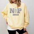 Nurse Practitioner Graduation Shirt NP Est 2018 Tee Comfort Colors Sweatshirt Butter