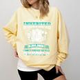 Nursing School Graduation Inherited RN LPN Nurse Grad 2021 Comfort Colors Sweatshirt Butter