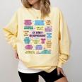 OT Daily Affirmations Occupational Therapy Month Graduation Comfort Colors Sweatshirt Butter