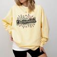 Overstimulated – Introvert Floral Saying Comfort Colors Sweatshirt Butter Overstimulated – Introvert Floral Saying Comfort Colors Sweatshirt Butter