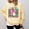 Peace Out 2nd Grade Graduation Last Day School Second Grade Comfort Colors Sweatshirt Butter