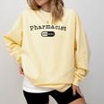 Pharmacy Student TShirt Pharmacist Graduation Est 2021 Comfort Colors Sweatshirt Butter