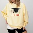PhD Graduation Celebration For Finished Phd Grad Men Women Comfort Colors Sweatshirt Butter