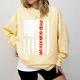 PhD Survivor Graduation American Flag Shirt Degree Tee Women Kids Men Comfort Colors Sweatshirt Butter