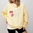 Phinally Done PhD T Shirt Graduation Comfort Colors Sweatshirt Butter