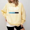 Physical Therapist Progress Graduation T-Shirt Comfort Colors Sweatshirt Butter
