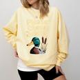 Please Chew Quieter Introvert Duck Lover Comfort Colors Sweatshirt Butter Please Chew Quieter Introvert Duck Lover Comfort Colors Sweatshirt Butter