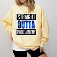 Police Academy Shirt Police Officer Graduation Comfort Colors Sweatshirt Butter