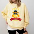 Pre-K Graduation 2018 Cute Owl Comfort Colors Sweatshirt Butter