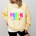 Pre-K Graduation Class Of 2026 Pre-K Graduated 2026 Comfort Colors Sweatshirt Butter