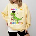 Pre k Graduation We Are Done Class 2023 Pre-k Dinosaur Boys Comfort Colors Sweatshirt Butter