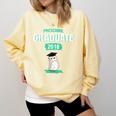 Pre K Graduation Shirt Cute Graduate 2018 Wise Owl Comfort Colors Sweatshirt Butter