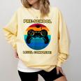 Pre-School Level Complete Graduation Video Gamer Preschool T Comfort Colors Sweatshirt Butter