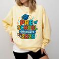 Preschool Graduation 2025 Pre-k Graduate Kids Boys Girls Comfort Colors Sweatshirt Butter