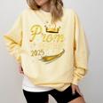 Prom Squad Graduation Class Of 2025 Party Comfort Colors Sweatshirt Butter