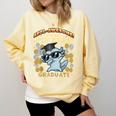 Proud 8th Grade Graduate Axolotl Graduation Eighth Comfort Colors Sweatshirt Butter