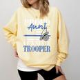 Proud Aunt Of a State Trooper Police Officer Graduation Comfort Colors Sweatshirt Butter