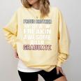Proud Brother Of A 2018 Graduate Senior Graduation T Shirt Comfort Colors Sweatshirt Butter