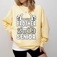 Proud Brother Of A 2019 Senior School Graduation Shirt Comfort Colors Sweatshirt Butter