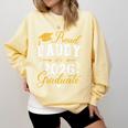 Proud Daddy Of a Class Of 2026 Graduate For Graduation Comfort Colors Sweatshirt Butter
