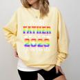 Proud Father Of 2023 Graduate Class 2023 Graduation Family Comfort Colors Sweatshirt Butter