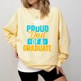 Proud Graduation Dad Father Of Graduates Comfort Colors Sweatshirt Butter