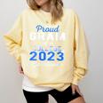 Proud Gram Of 2023 College Graduate Family 23 Graduation Comfort Colors Sweatshirt Butter