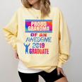Proud Grandma Of A 2019 Graduate Senior Class Graduation Comfort Colors Sweatshirt Butter
