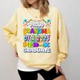 Proud GRANDMA Of a 2025 PRE-K Graduate -Graduation Comfort Colors Sweatshirt Butter
