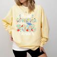 Proud Grandma Of a 2026 Graduate For Family Graduation Comfort Colors Sweatshirt Butter