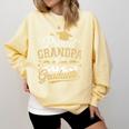 Proud Grandpa Of a Class Of 2025 Graduate Senior Graduation Premium Comfort Colors Sweatshirt Butter