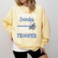 Proud Grandpa Of a State Trooper Police Officer Graduation Comfort Colors Sweatshirt Butter