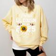 Proud Lil Cousin Of A Class Of 2025 Senior Graduation 2025 Comfort Colors Sweatshirt Butter